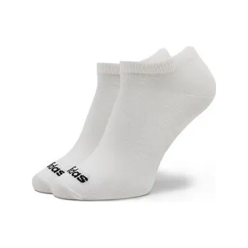 Pánské ponožky Kotníkové ponožky adidas Thin Linear Low-Cut Socks 3 Pairs IC1300 Šedá 43_45