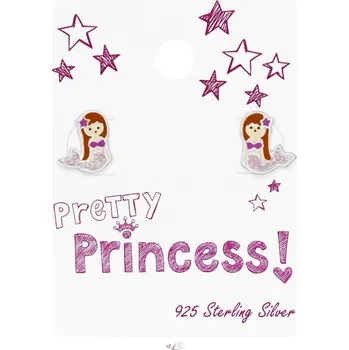 Náušnice Prosperk Stříbrné náušnice mořská víla S2951