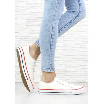 Dámské tenisky Superun Bílé plátěnky 6929WH Velikost: 38