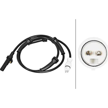 Přislušenství brzdového systému Snímač, počet otáček kol HELLA 6PU 358 217-031