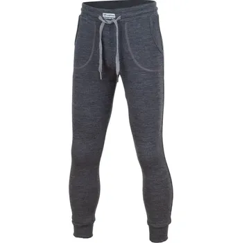Chlapecké kalhoty FINO dětské 100% merino tepláky - Šedá 8160 / 140 / Šedá