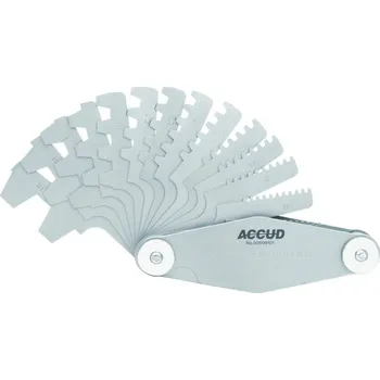 ACCUD 921-020-12 závitové měrky, trapézové 30° ( 2-20mm ) 12ks 921-020-12