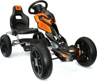 Scout Go-kart velká šlapací motokára oranžový