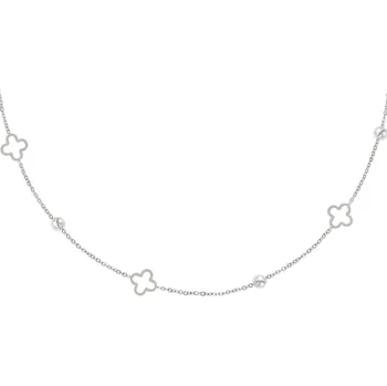 Náhrdelník SYLVIENE CLOVER Silver stříbrná