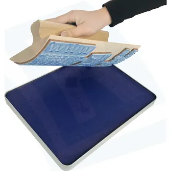 Razítko Sada XXL razítko 180x100 mm + TopPad + barva NESAVÉ MATERIÁLY