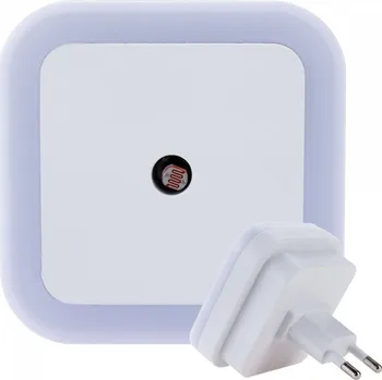 Noční světlo VERGIONIC LED noční svítidlo do zásuvky - 1W-studená bílá