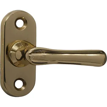 Okenní klika Okenní kování COBRA ELEGANT půloliva malá (OLV - mosaz leštěná), HO půloliva, COBRA OLV (mosaz leštěná, lesklá)