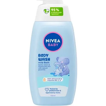 Sprchový gel Nivea Baby sprchový gel 450 ml Body Wash Mild Bath