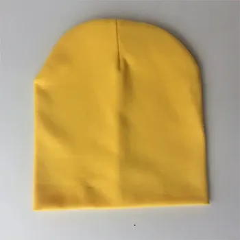 Kojenecká čepice Letní čepička pro miminka | dětská čepice - žlutá,0-1 rok