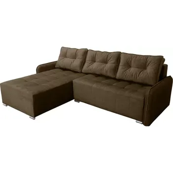 Sedací souprava Rohová sedací souprava Moris II, olivová (Vogue 10)