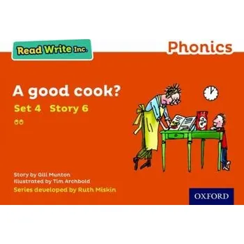 Cizí jazyk Read Write Inc. Phonics: A Good Cook? (Orange Set 4 Storybook 6) - Munton, Gill