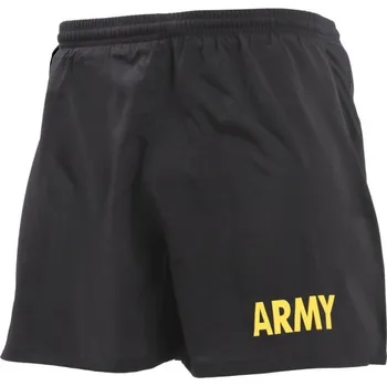 ROTHCO Kraťasy s nápisem ARMY ČERNÉ 3XL ČERNÁ - BLACK