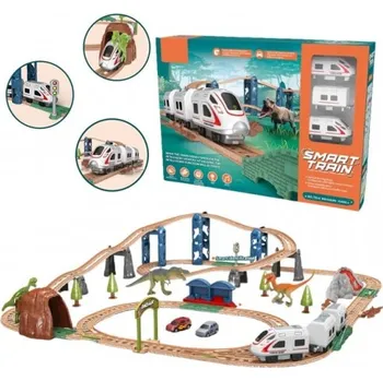 autíčko iMex Toys vláčkodráha Dinosauří svět