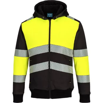 pracovní bunda PORTWEST Bunda PW377, zateplená, reflexní POR-PW377YBRXXL 2XL Žlutá/černá