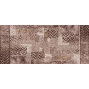 Koberec Koberce běhouny TRIBE /gel 44 hnědá Označení šíře role: 1 m