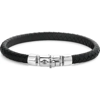 Náramek Rebel & Rose RR-L0133-S-L+ Mens náramek - Half Round Braided