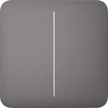 Sada domovního alarmu Ajax SoloButton (2-gang), tlačítko pro LightSwitch, grey