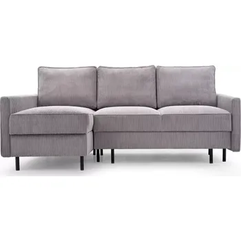 Sedací souprava Rohová sedací souprava Robin, levá, šedá (Lincoln 86)