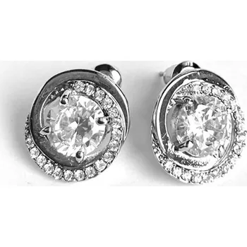 Náušnice Prosperk Náušnice čiré zirkony S3903