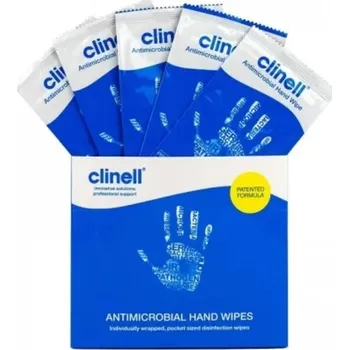 Dezinfekce CLINELL Hand Wipe bezalkoholový dezinfekční textilní ubrousek