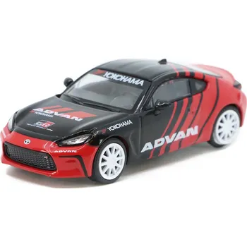 autíčko Toyota GR86 Advan 1:64 - POP RACE Toyota GR 86 Advan - kovový model auta 1/64
