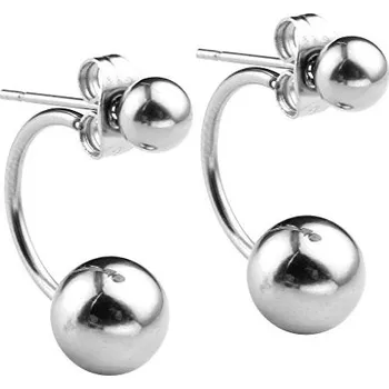 Náušnice Prosperk Náušnice ocelové pecky oboustranné hladké S0804