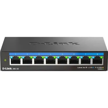 Switch D-Link DMS-108/E 8-port Multi-Gigabit Unmanaged Switch