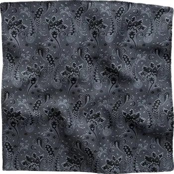 Látkový kapesník Kapesníček do saka Brinkleys - antarcitový