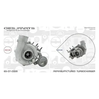 Turbodmychadlo Dmychadlo, plnění, 504260855, OES, ES-07-0339