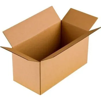 Obalový materiál Kartonová krabice klopová 1200x400x400 mm 3VVL C 530g/m2 hnědá - paleta 240 ks