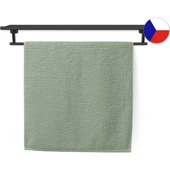 Ručník Luxusní ručník 50x100 JUVEL 580g Vlny 3D světlé zelené