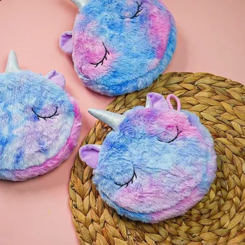 Kabelka Plyšová kabelka - Jednorožec