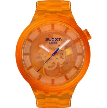 Hodinky Swatch Orange Joy SB05O103 + vrácení do 365 dnů zdarma