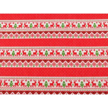 Dekorační vánoční metráž, hrubší