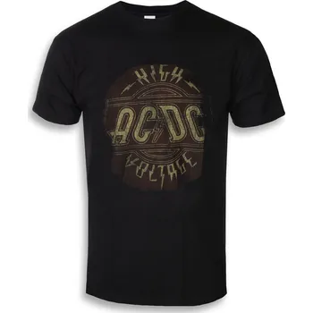 Pánské oblečení Tričko metal pánské AC-DC - High Voltage Vintage - ROCK OFF - ACDCTS60MB - L