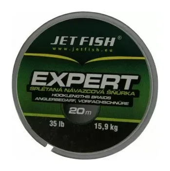 JET FISH Návazcová šňůrka Expert 35lb - 20 m