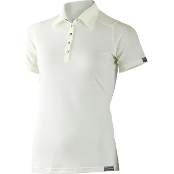 Dámské termoprádlo ALISA dámské merino polo triko - Bílá 0101 / XL / Bílá