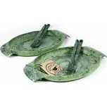 KTEMG Kupilka Fill that belly set Green 2 x KUPILKA 44 plate, 2 x fork and 2 x knife