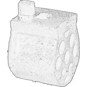 Držák chladiče pryžový