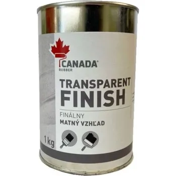 Lak na dřevo Canada Rubber Transparent Finish