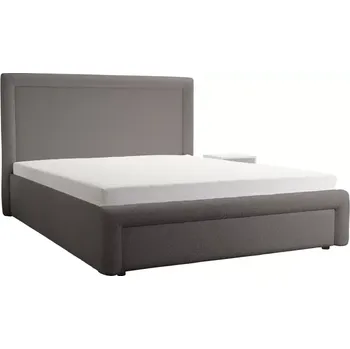 Postel Čalouněná postel ABRIAMO, 200x160, hnědá (Abriamo 1)