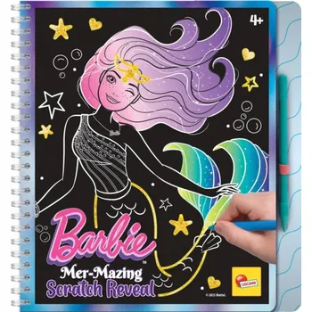 Panenka Liscianigioch BARBIE SKETCH BOOK MER-MAZING - SCRATCH REVEAL