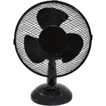 Stolní ventilátor 27cm 25W Černý