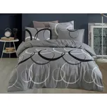 Francouzské povlečení bavlna EXCLUSIVE 2x 70x90, 220x200 Toronto grey