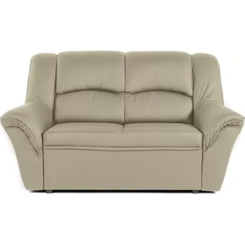 Pohovka Kožená pohovka 2 DUBAJ LUX, béžová (K-11)