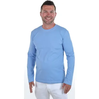 Zdravotnický oděv Perlička® Zdravotnické triko ALBERT "O" Barva: Bleděmodrá, Velikost: S