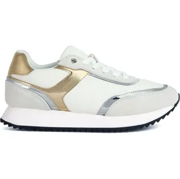Dámské tenisky Dámská obuv Geox D DORALEA A 38 Bílá, Šedá, Zlatá