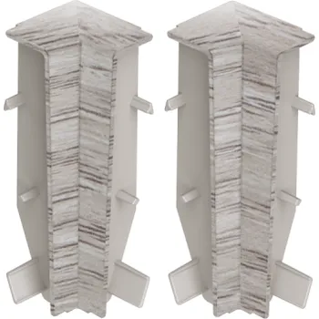 Podlahová lišta Cezar Vnitřní roh k liště - MASTERLINE 352 Atlantyk - 80mm - 2 ks