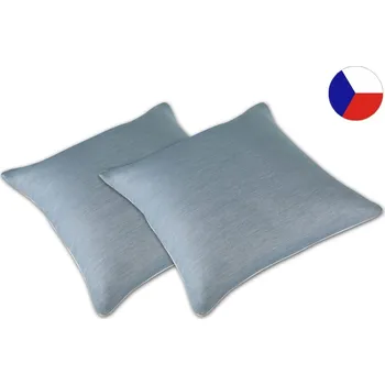 Dekorativní polštářek Saténový dekorační polštářek 40x40 EXCELLENT GRACE Peonia tmavá s výpustkou