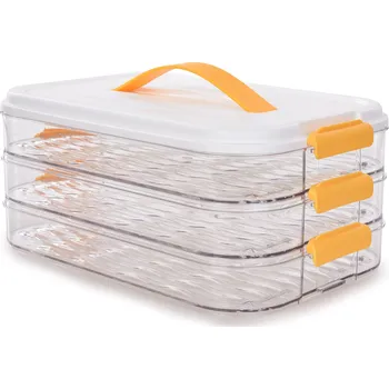 Dóza na potraviny BUCHTONOŠ CVAK&CVAK 3 × 2000 ml